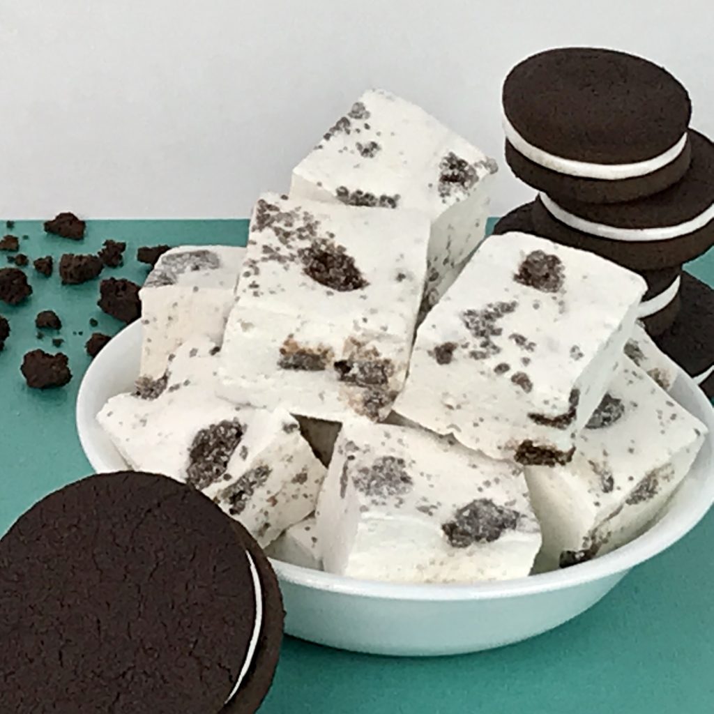 Glutenfree Cookies and Cream Marshmallows Amos and Annie's